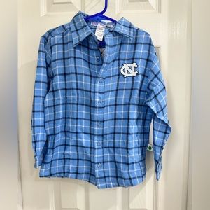 North Carolina long sleeve fleece size 6 w/tags